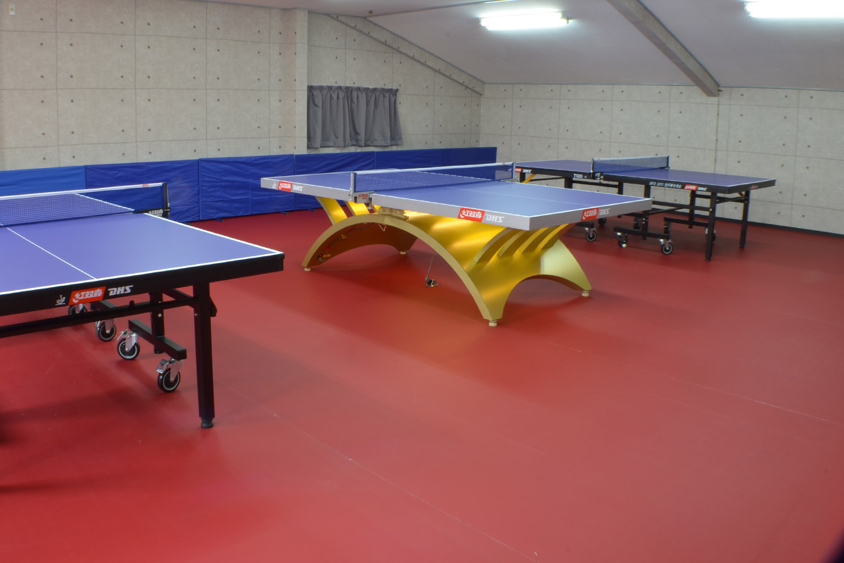 北花田卓球 PVCスポーツフロア施工事例